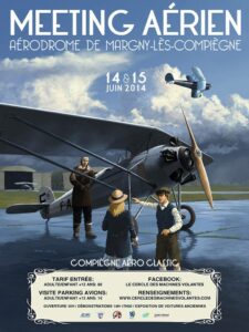 Affiche "Compiègne Aéro Classic"